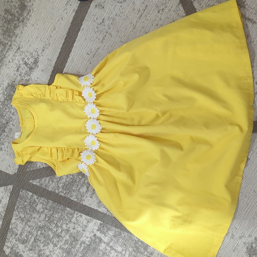 Yellow dress, size 8Y, SheIn